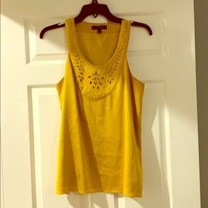 Gold silky camisole